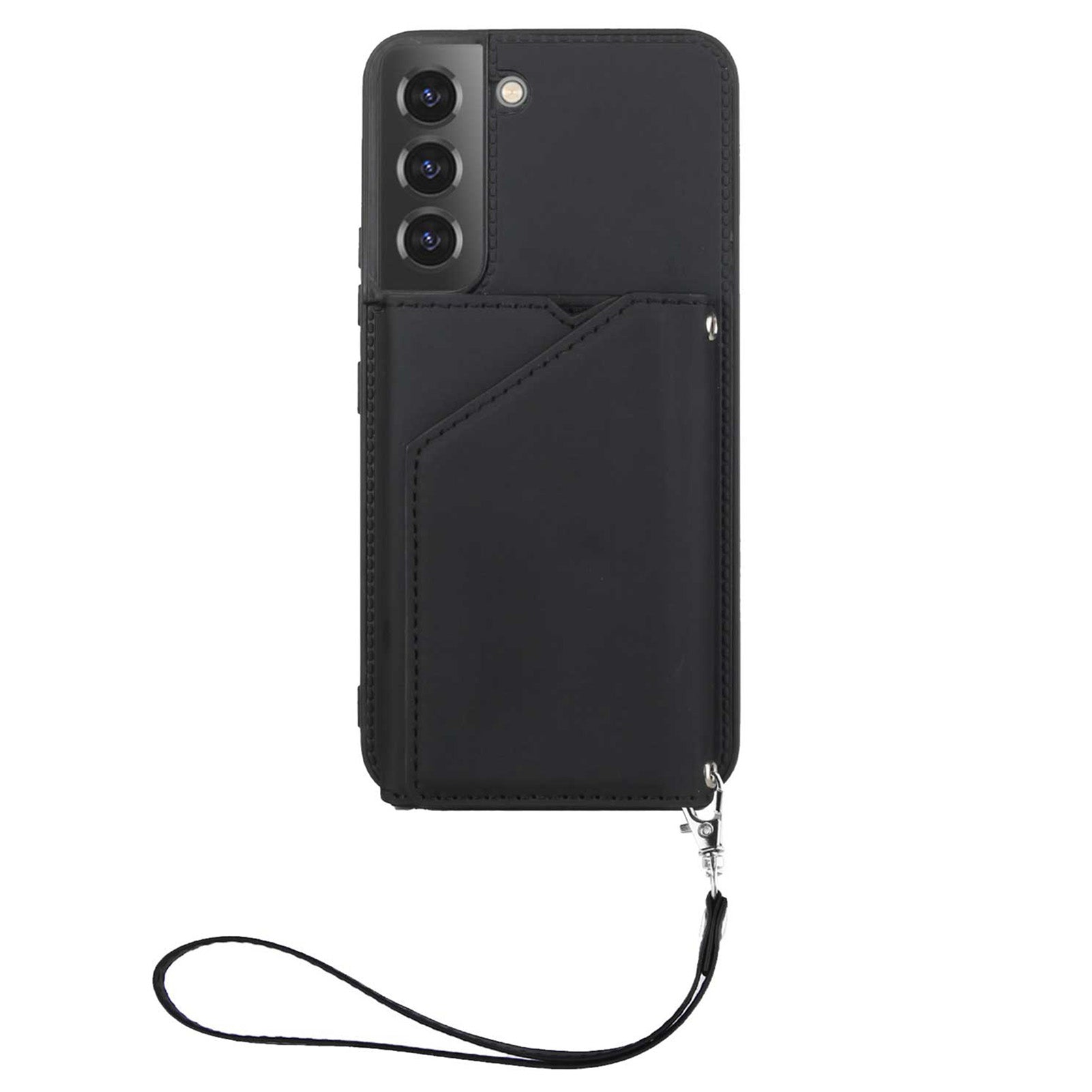 YB Leather Coating Series-2 for Samsung Galaxy S23 Phone Case Kickstand Card Holder PU Leather Coated TPU Cover with Strap YB Leather Coating Series-2 for Samsung Galaxy S23 Phone Case Kickstand Card Holder PU Leather Coated TPU Cover with Strap